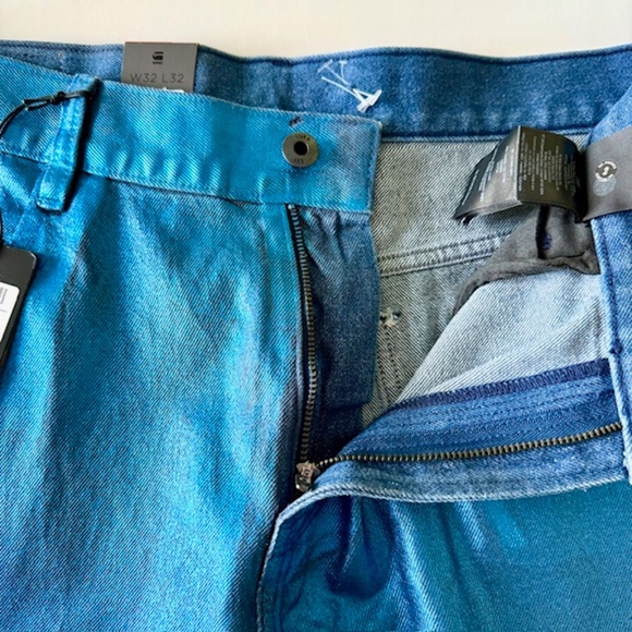 NWT G-Star Raw Blue Denim Pants size 32 - Picture 6 of 9